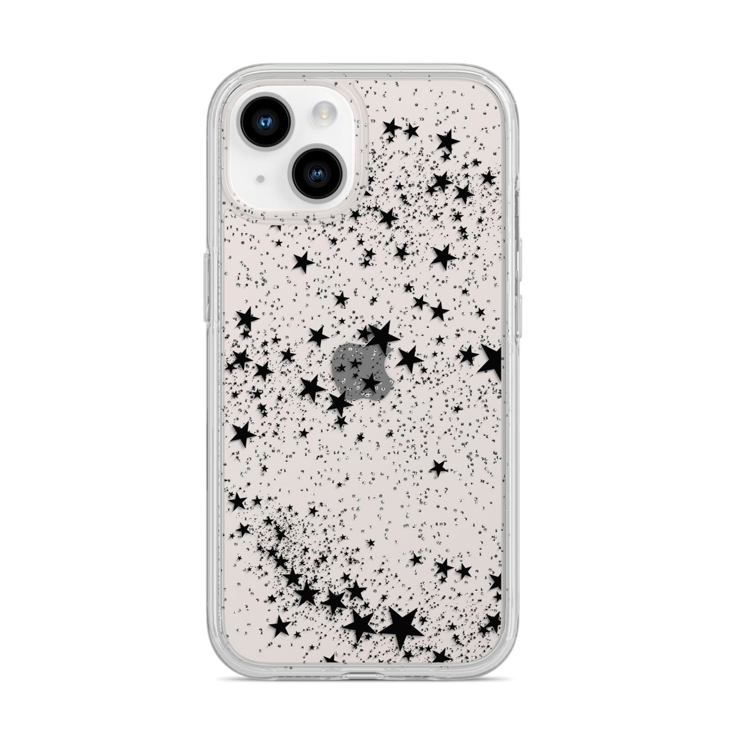 Shooting Stars iPhone 14 Glitter Tough Case Starlight