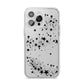 Shooting Stars iPhone 14 Pro Max Clear Tough Case Silver