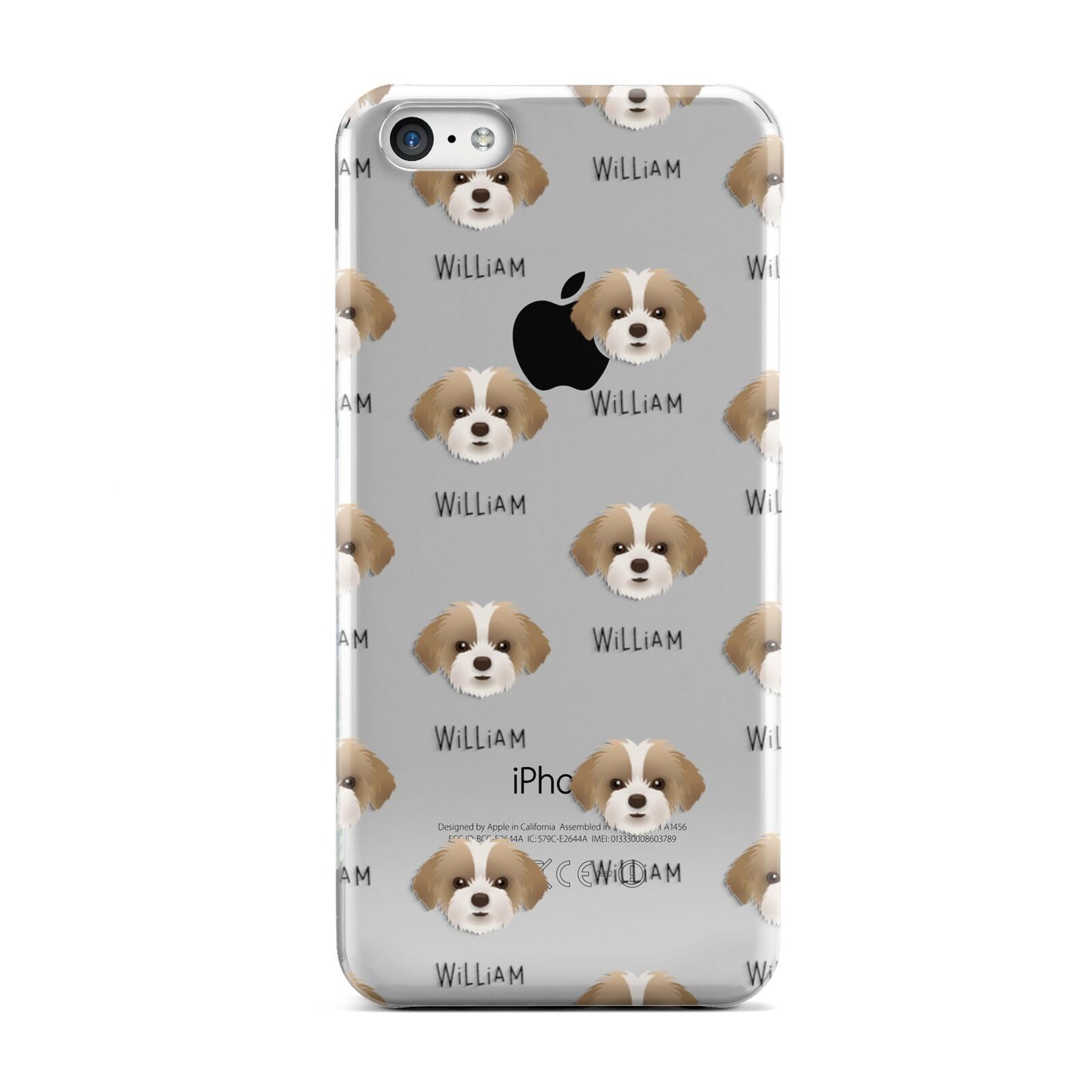 Shorkie Icon with Name Apple iPhone 5c Case