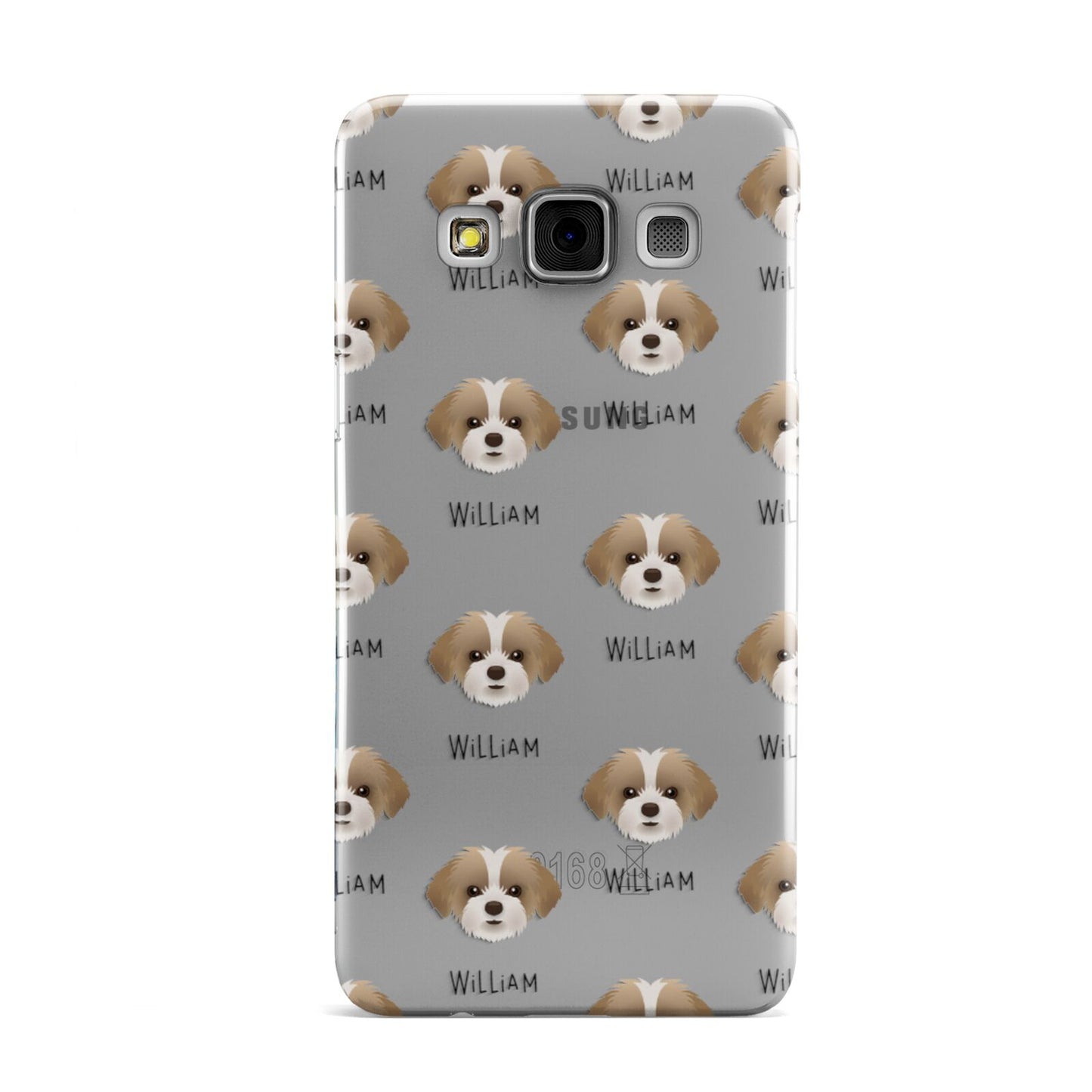 Shorkie Icon with Name Samsung Galaxy A3 Case
