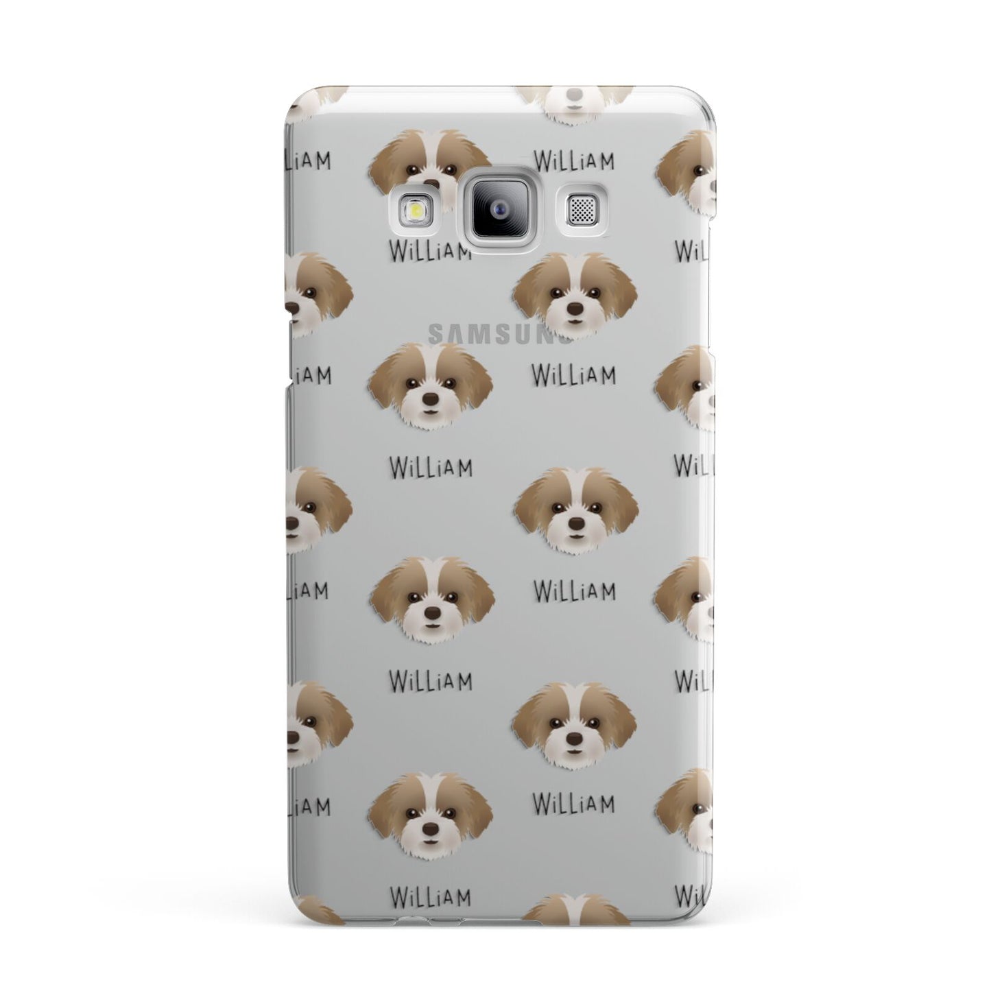 Shorkie Icon with Name Samsung Galaxy A7 2015 Case