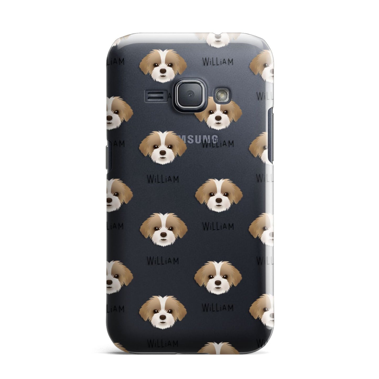 Shorkie Icon with Name Samsung Galaxy J1 2016 Case