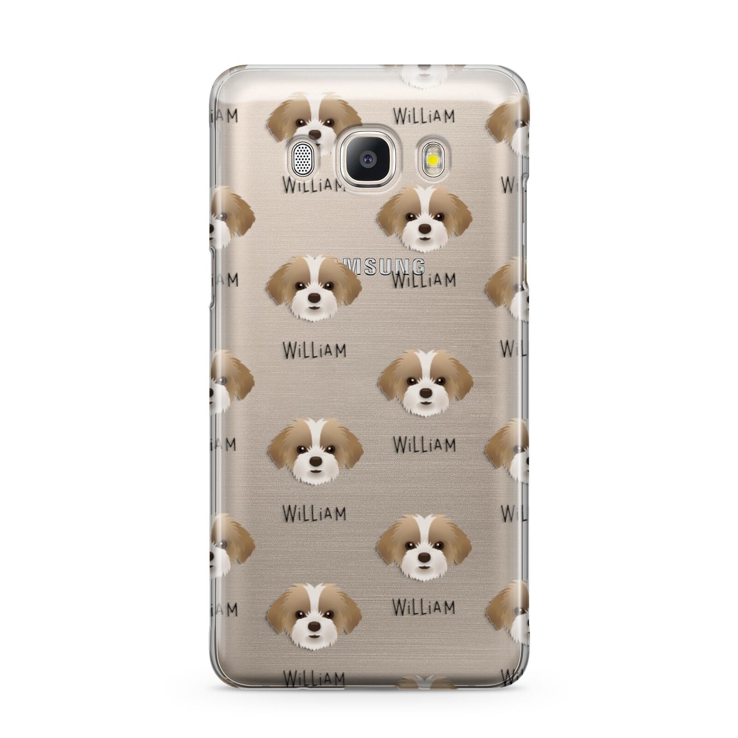 Shorkie Icon with Name Samsung Galaxy J5 2016 Case