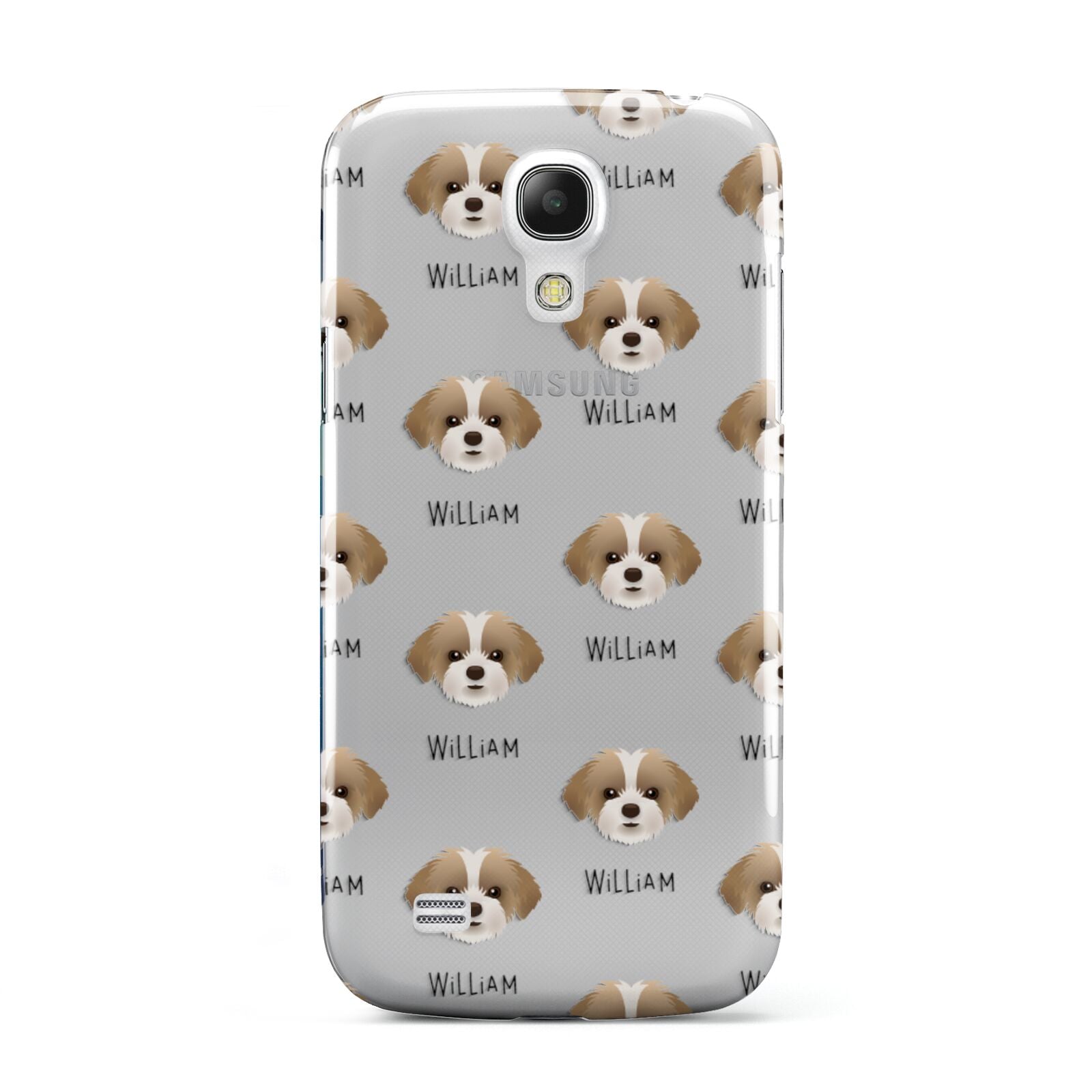Shorkie Icon with Name Samsung Galaxy S4 Mini Case