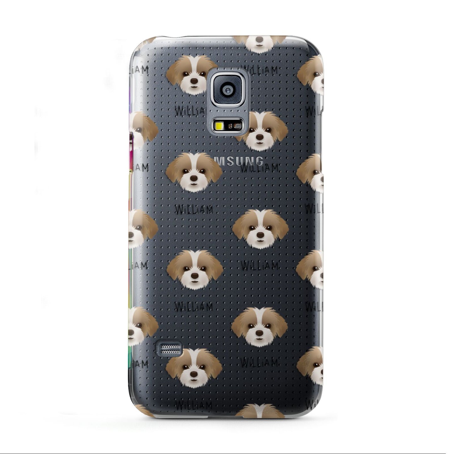 Shorkie Icon with Name Samsung Galaxy S5 Mini Case