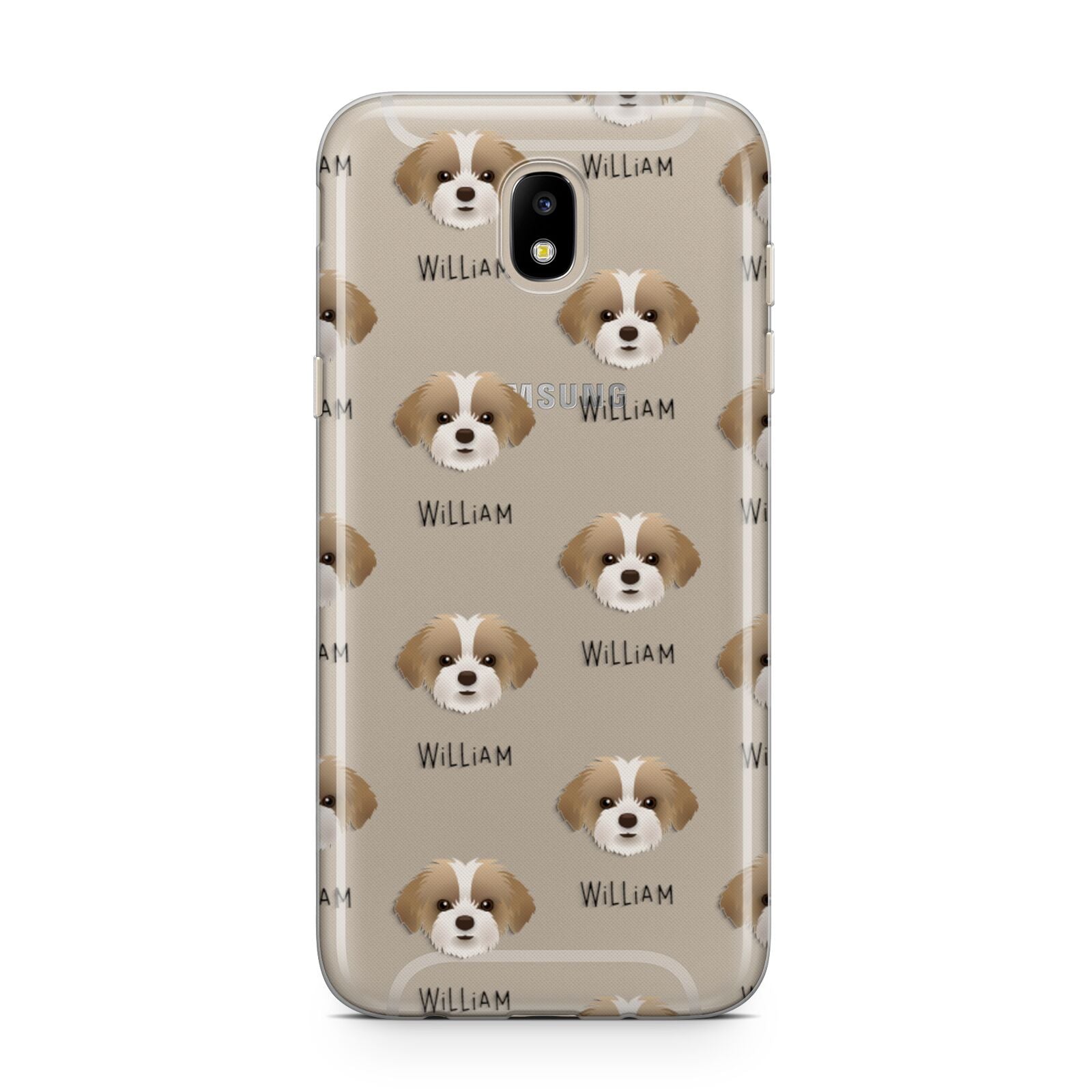 Shorkie Icon with Name Samsung J5 2017 Case