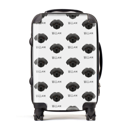 Shorkie Icon with Name Suitcase