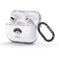 Shorkie Personalised AirPods Glitter Case 3rd Gen Side Image