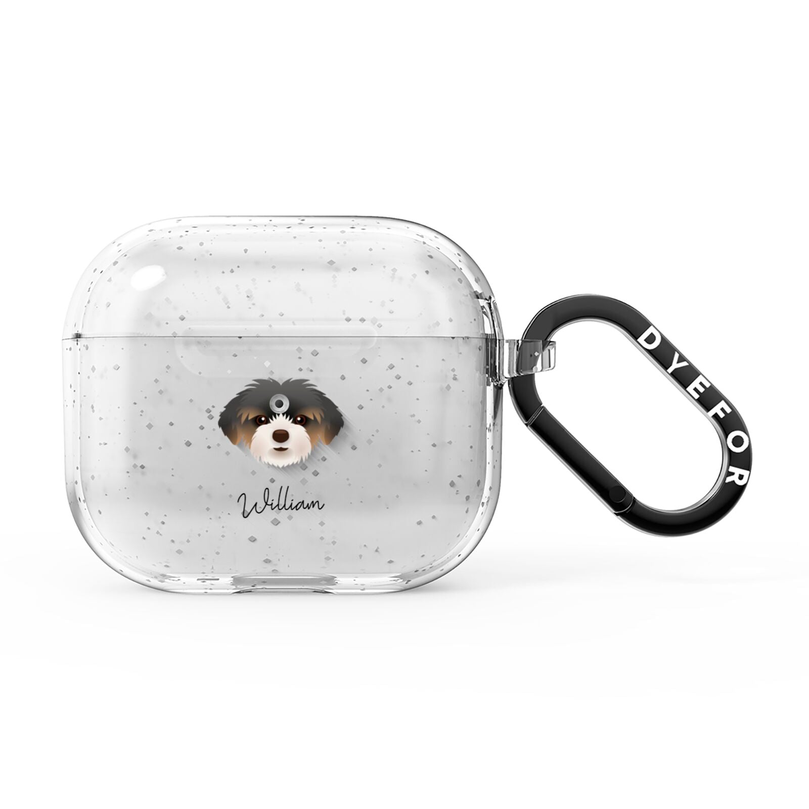Shorkie Personalised AirPods Glitter Case 3rd Gen