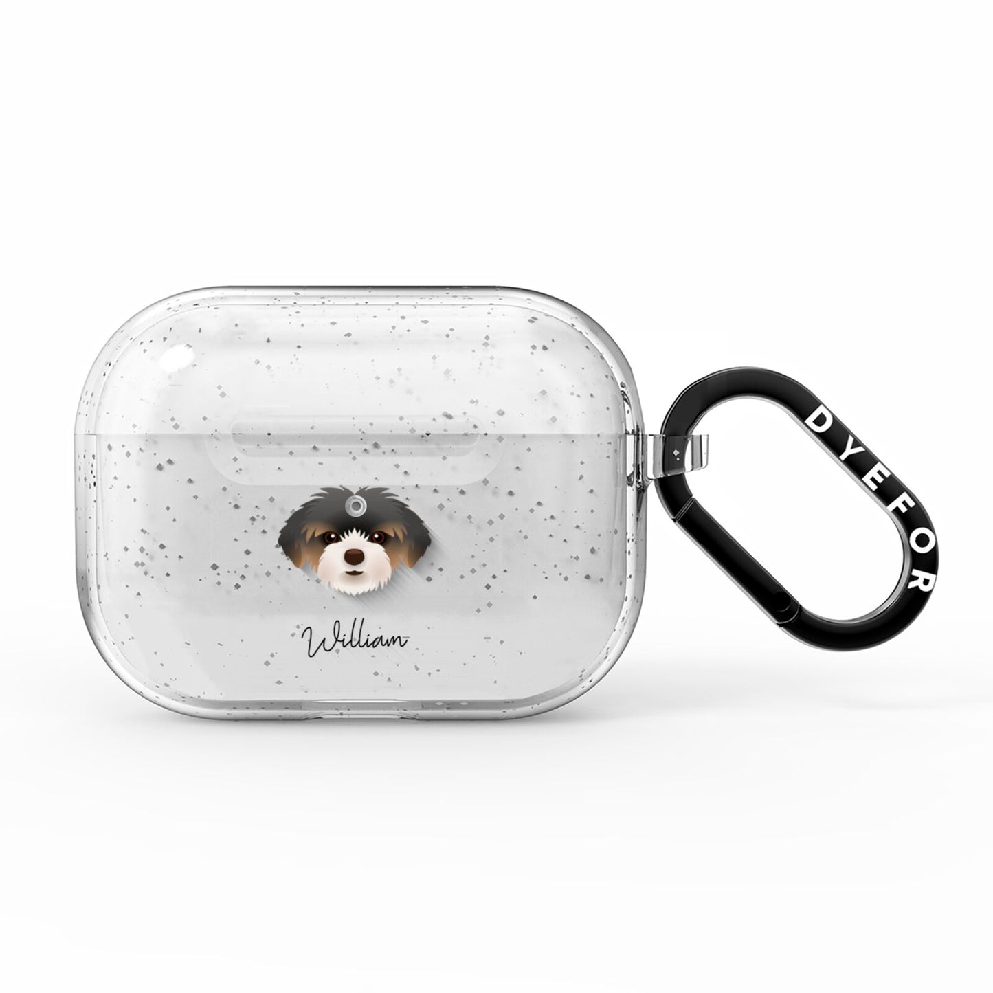 Shorkie Personalised AirPods Pro Glitter Case