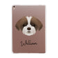 Shorkie Personalised Apple iPad Rose Gold Case