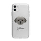 Shorkie Personalised Apple iPhone 11 in White with Bumper Case