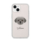 Shorkie Personalised iPhone 14 Clear Tough Case Starlight