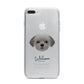 Shorkie Personalised iPhone 7 Plus Bumper Case on Silver iPhone