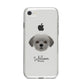 Shorkie Personalised iPhone 8 Bumper Case on Silver iPhone