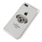 Shorkie Personalised iPhone 8 Plus Bumper Case on Silver iPhone Alternative Image