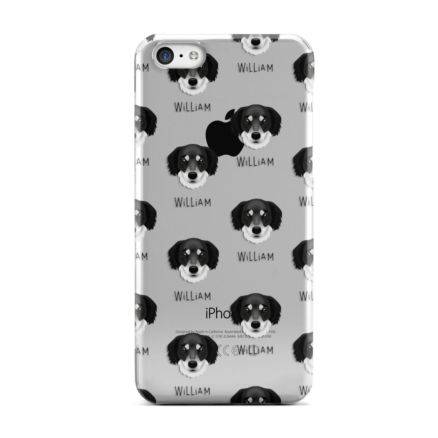 Siberian Cocker Icon with Name Apple iPhone 5c Case