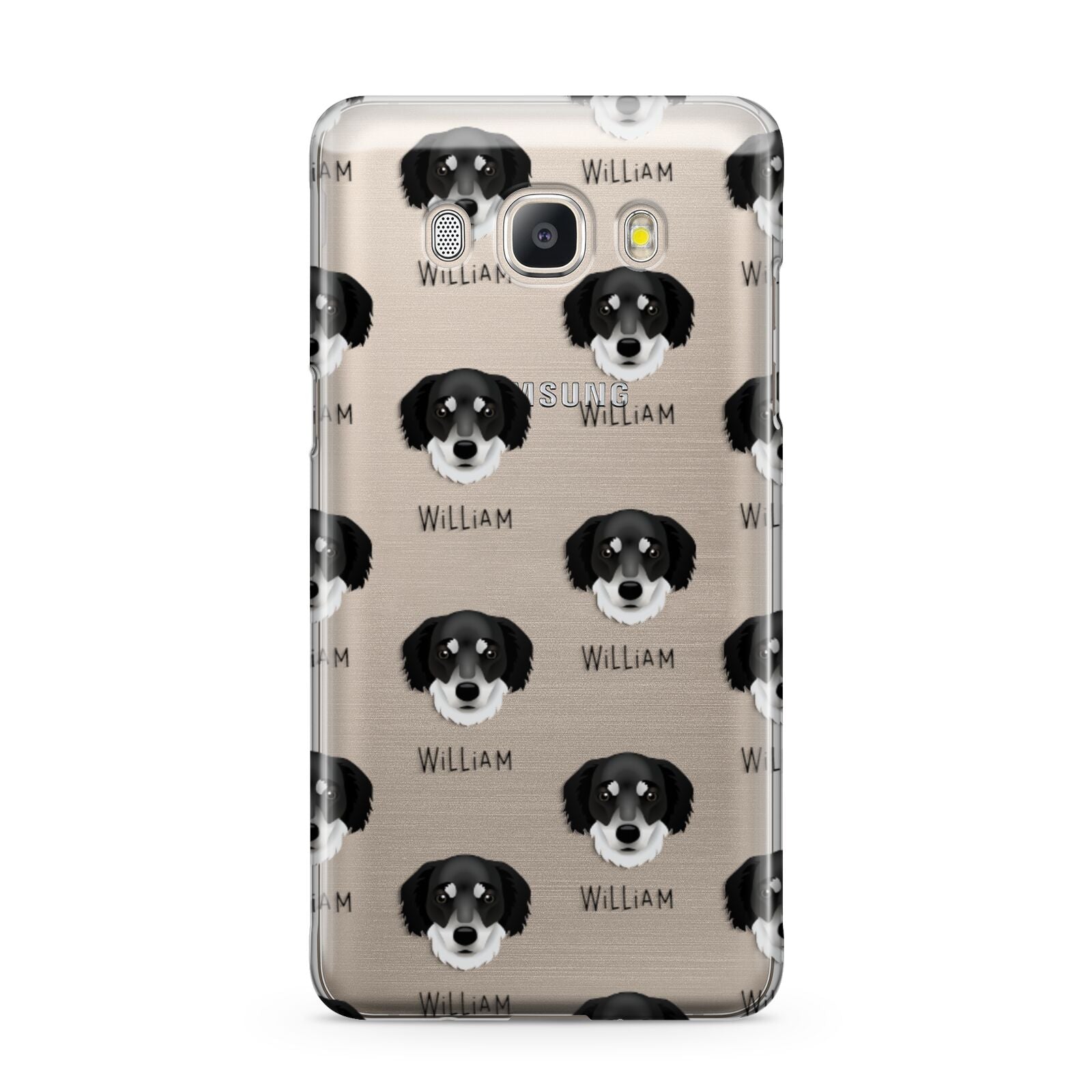 Siberian Cocker Icon with Name Samsung Galaxy J5 2016 Case