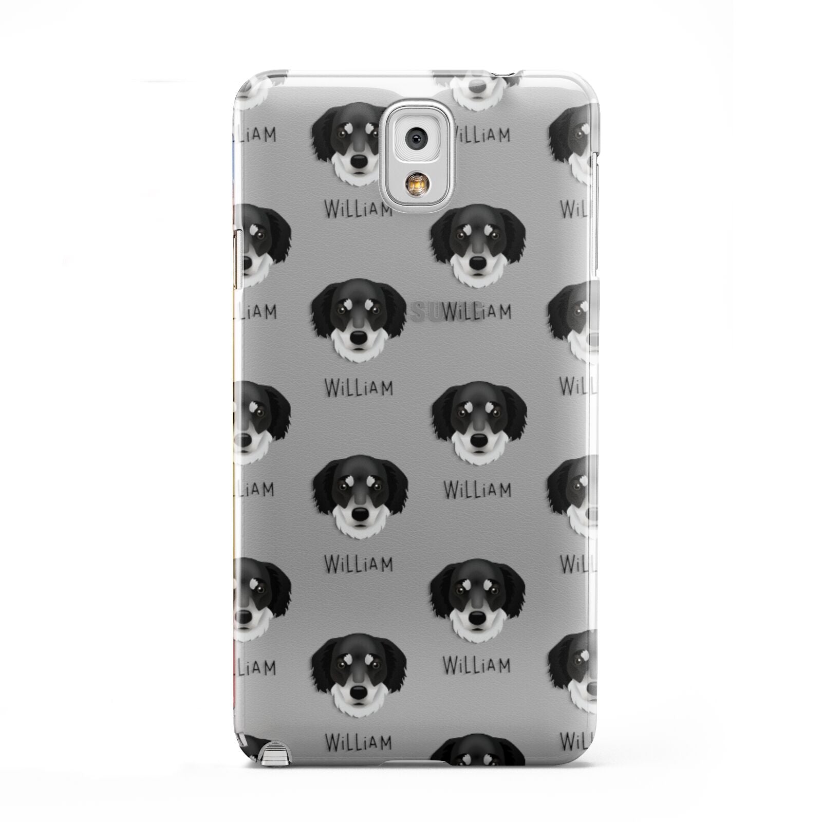 Siberian Cocker Icon with Name Samsung Galaxy Note 3 Case