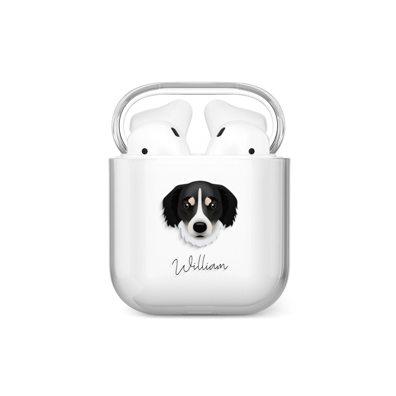 Siberian Cocker Personalised AirPods Case
