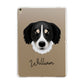 Siberian Cocker Personalised Apple iPad Gold Case