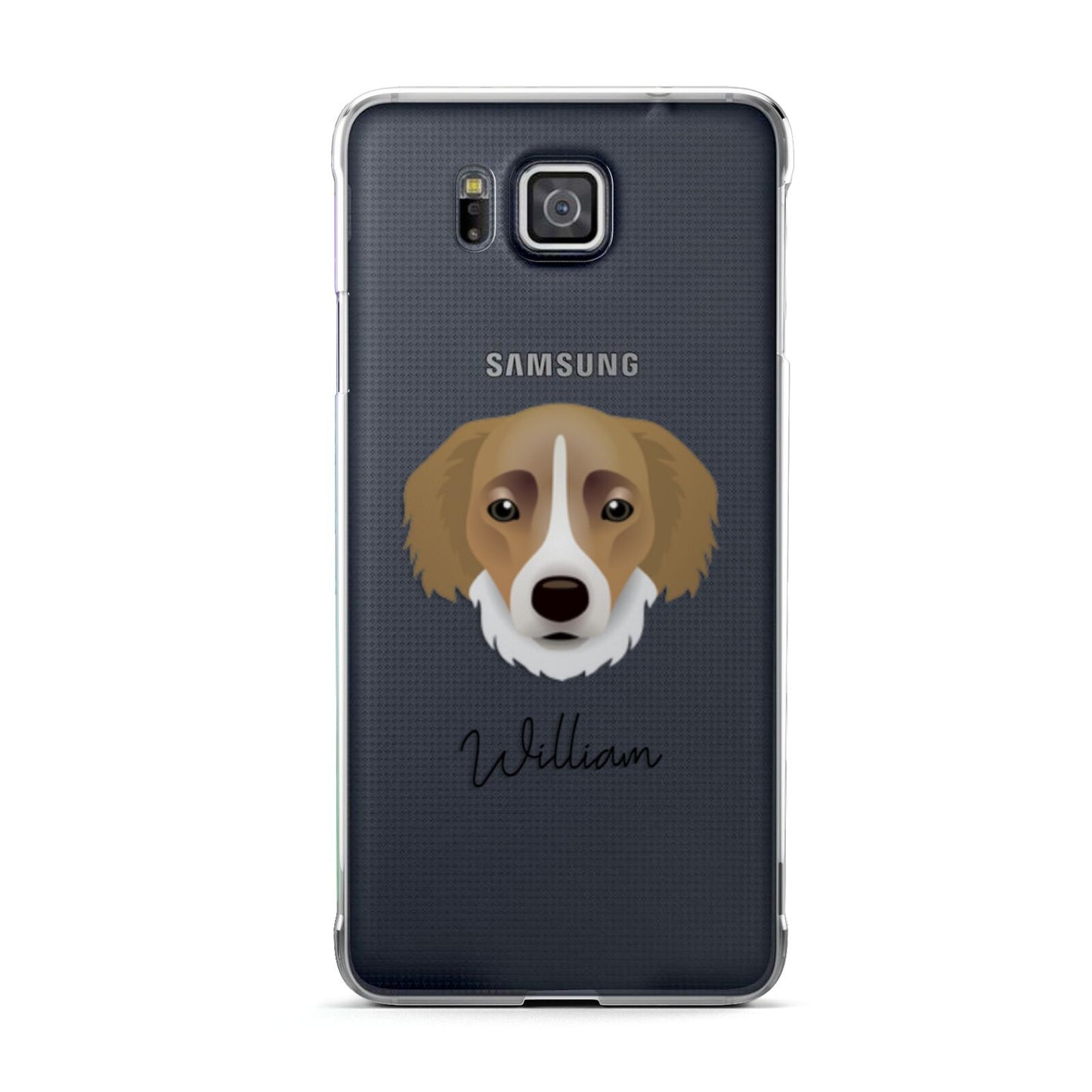 Siberian Cocker Personalised Samsung Galaxy Alpha Case