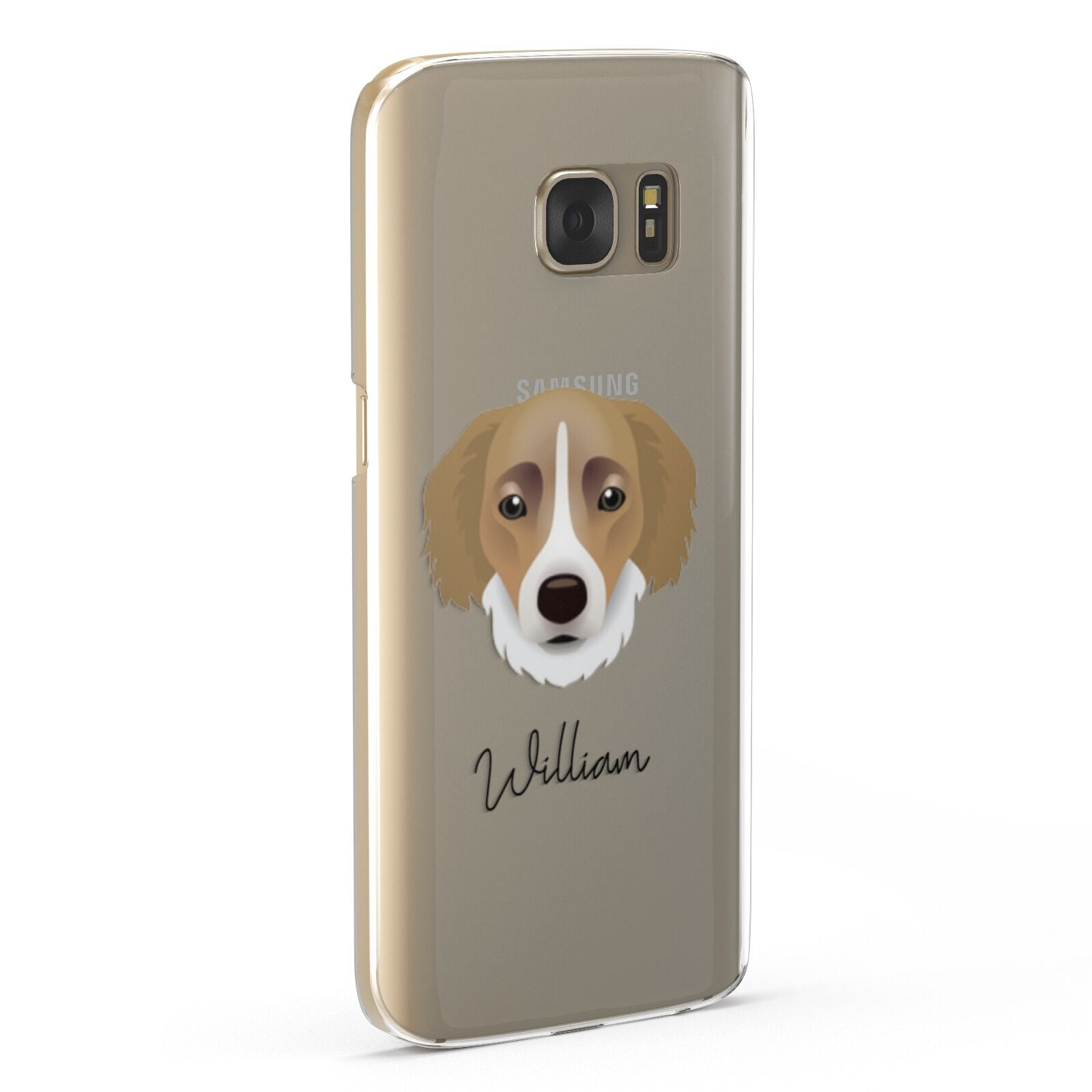 Siberian Cocker Personalised Samsung Galaxy Case Fourty Five Degrees