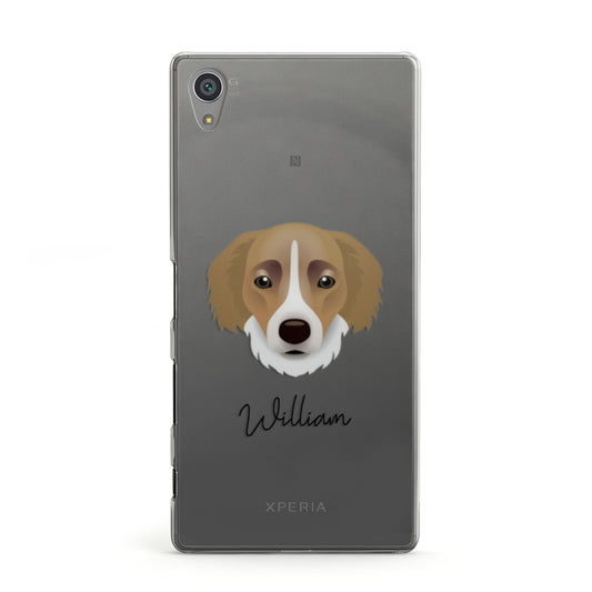 Siberian Cocker Personalised Sony Xperia Case