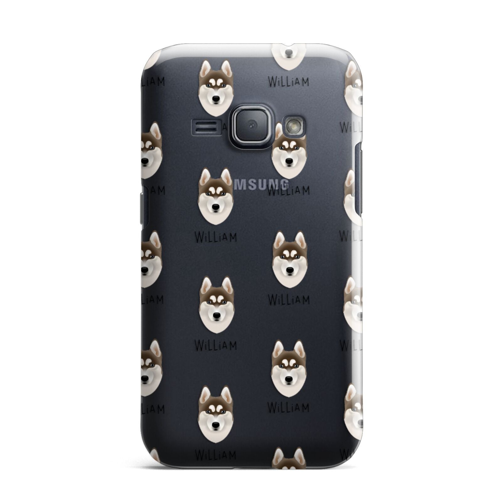 Siberian Husky Icon with Name Samsung Galaxy J1 2016 Case