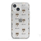 Siberian Husky Icon with Name iPhone 13 Mini TPU Impact Case with White Edges