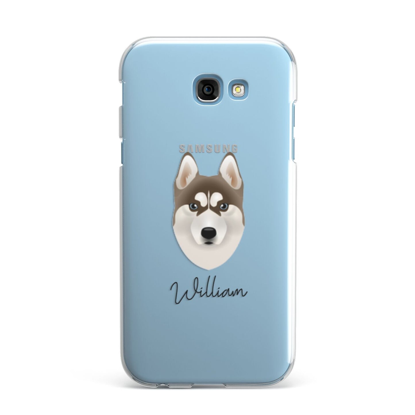 Siberian Husky Personalised Samsung Galaxy A7 2017 Case