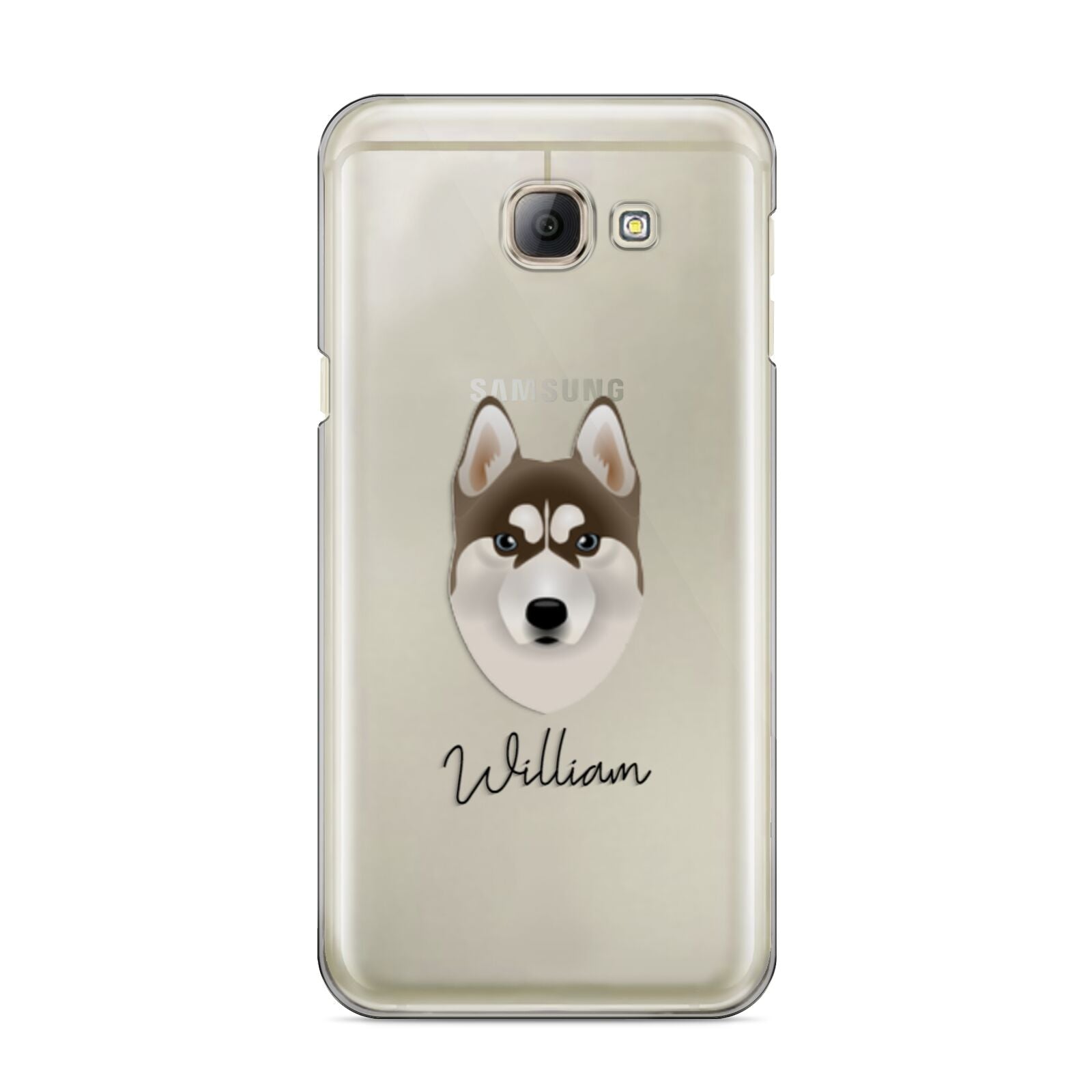 Siberian Husky Personalised Samsung Galaxy A8 2016 Case