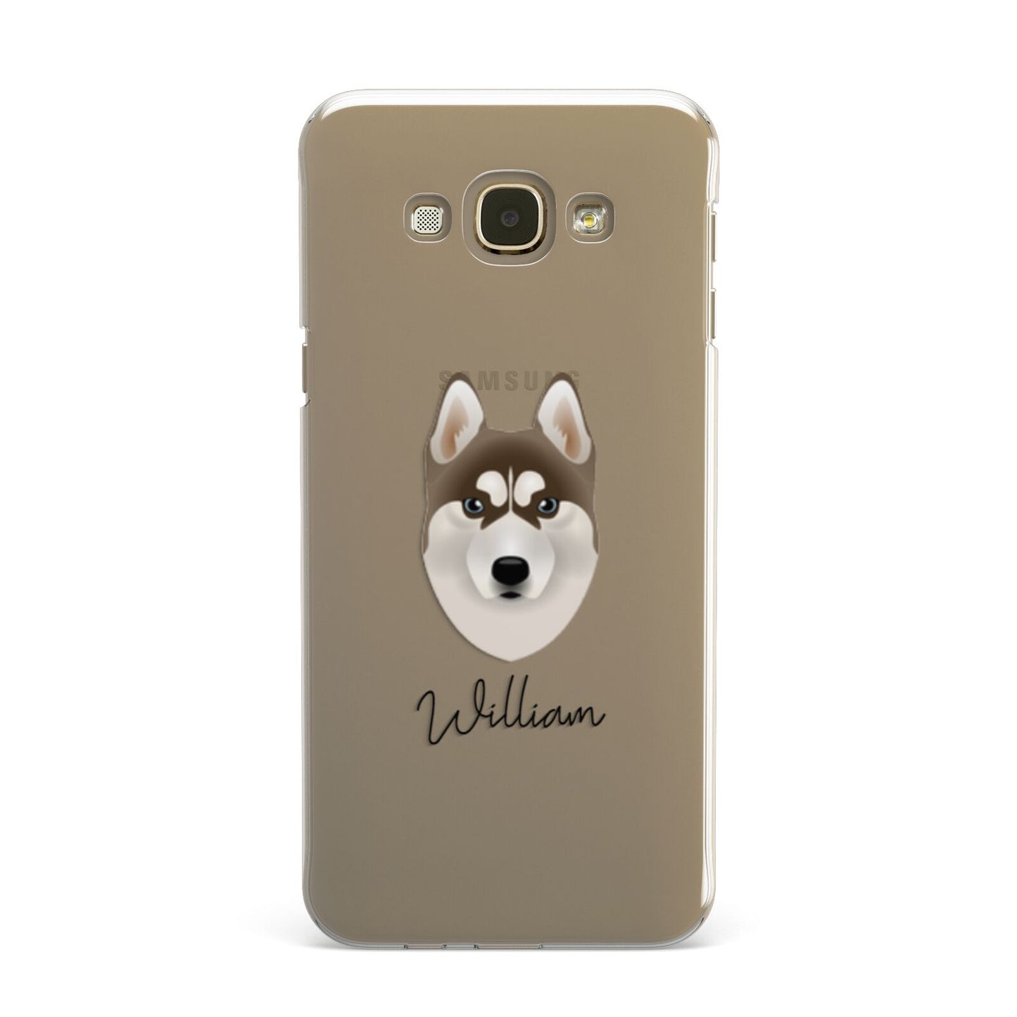 Siberian Husky Personalised Samsung Galaxy A8 Case