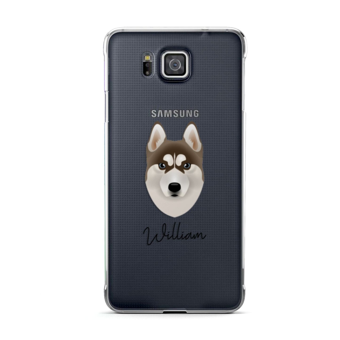 Siberian Husky Personalised Samsung Galaxy Alpha Case