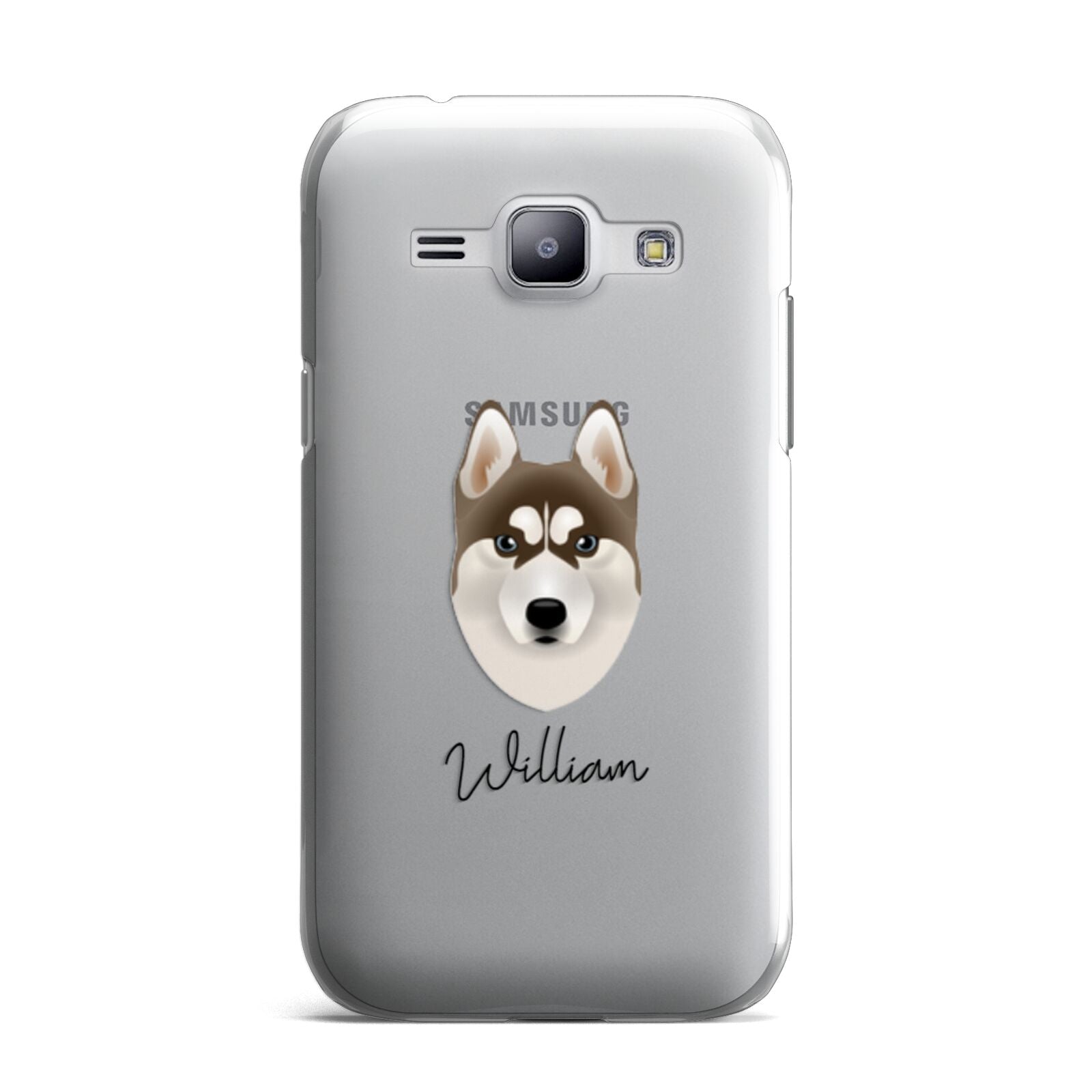 Siberian Husky Personalised Samsung Galaxy J1 2015 Case