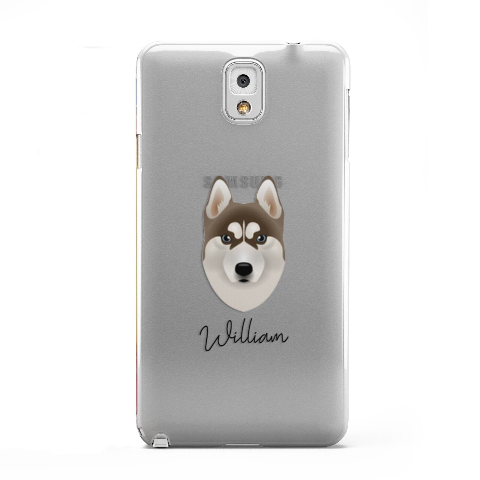 Siberian Husky Personalised Samsung Galaxy Note 3 Case