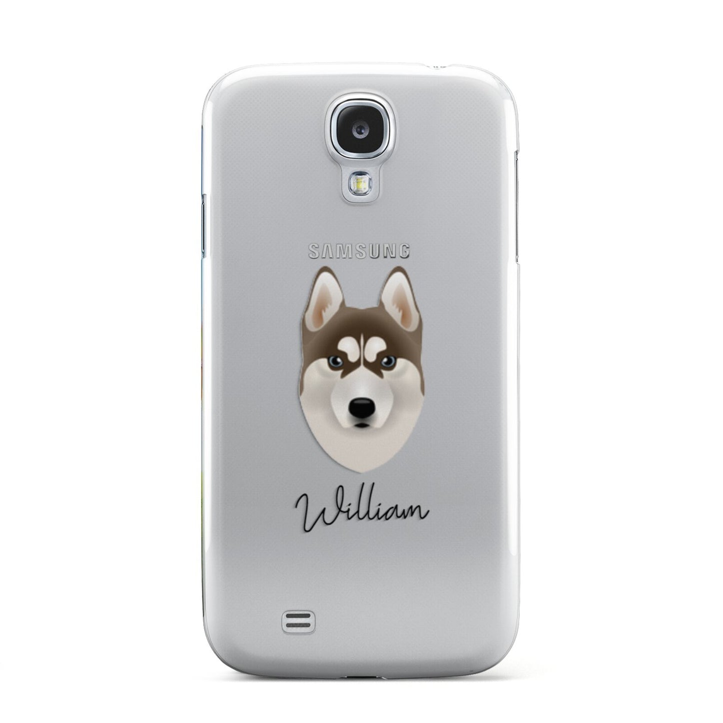 Siberian Husky Personalised Samsung Galaxy S4 Case