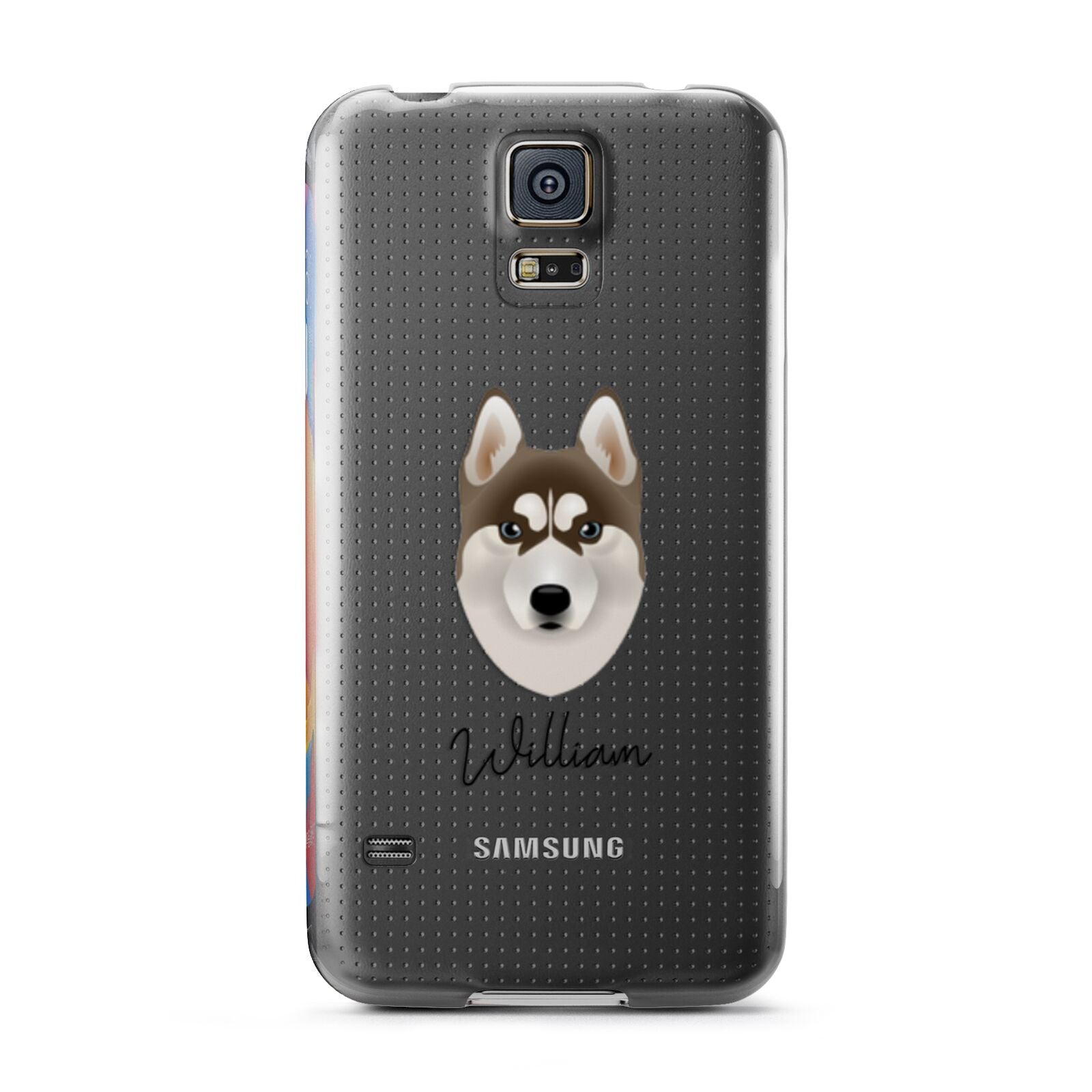 Siberian Husky Personalised Samsung Galaxy S5 Case