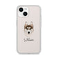 Siberian Husky Personalised iPhone 14 Clear Tough Case Starlight