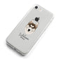 Siberian Husky Personalised iPhone 8 Bumper Case on Silver iPhone Alternative Image