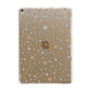 Silver Gold Stars Apple iPad Gold Case