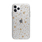 Silver Gold Stars Apple iPhone 11 Pro in Silver with Bumper Case