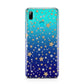 Silver Gold Stars Huawei P Smart 2019 Case