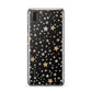 Silver Gold Stars Huawei P20 Phone Case