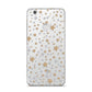 Silver Gold Stars Huawei P8 Lite Case