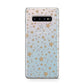 Silver Gold Stars Protective Samsung Galaxy Case