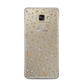 Silver Gold Stars Samsung Galaxy A5 2016 Case on gold phone