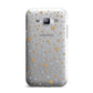 Silver Gold Stars Samsung Galaxy J1 2015 Case