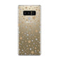 Silver Gold Stars Samsung Galaxy Note 8 Case