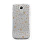 Silver Gold Stars Samsung Galaxy S4 Mini Case